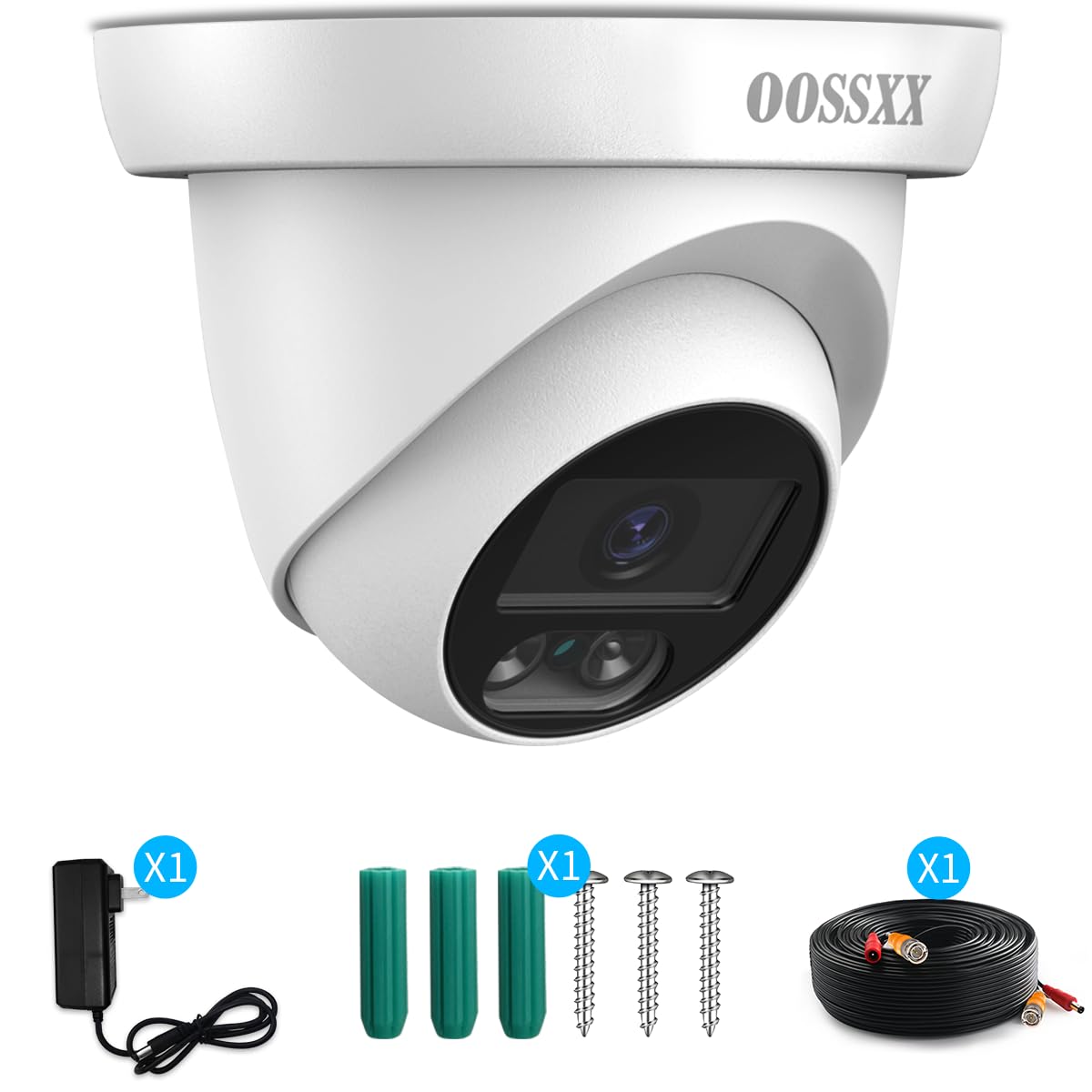 Amazon.com : OOSSXX 1944P 5.0Megapixel HD Security Dome Cameras